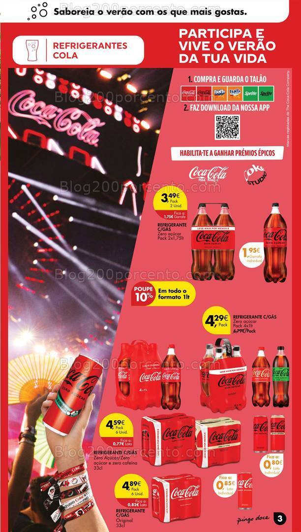 Antevisão Folheto PINGO DOCE Especial Bebidas Promoções de 2 a 15 julho
