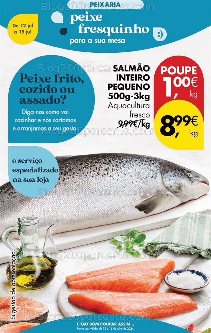 Antevisão Folheto PINGO DOCE Promoções Fim de Semana - 12 a 15 julho