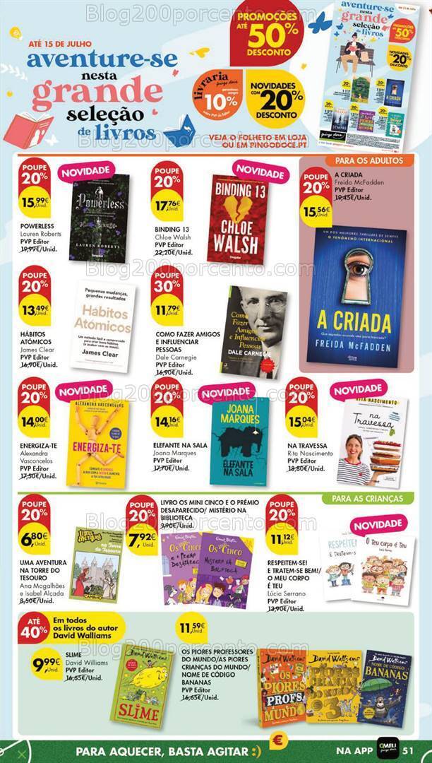 Antevisão Folheto PINGO DOCE Bazar Lojas Grandes Promoções de 9 a 15 julho