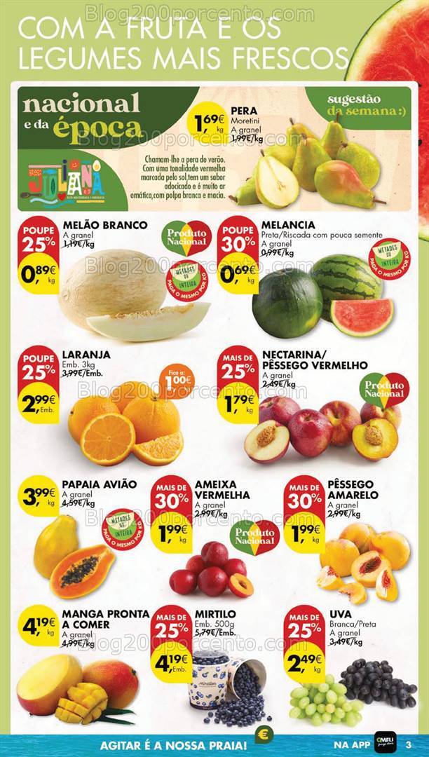Antevisão Folheto PINGO DOCE Lojas Pequenas Promoções de 23 a 29 julho
