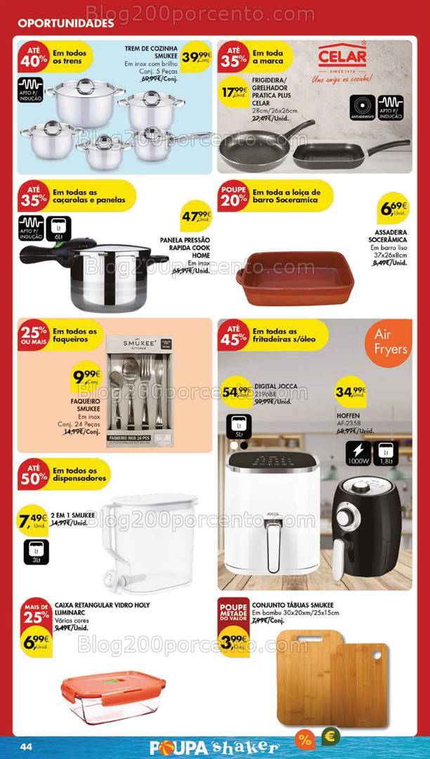 Antevisão Folheto PINGO DOCE Bazar Lojas Grandes Promoções de 23 a 29 julho