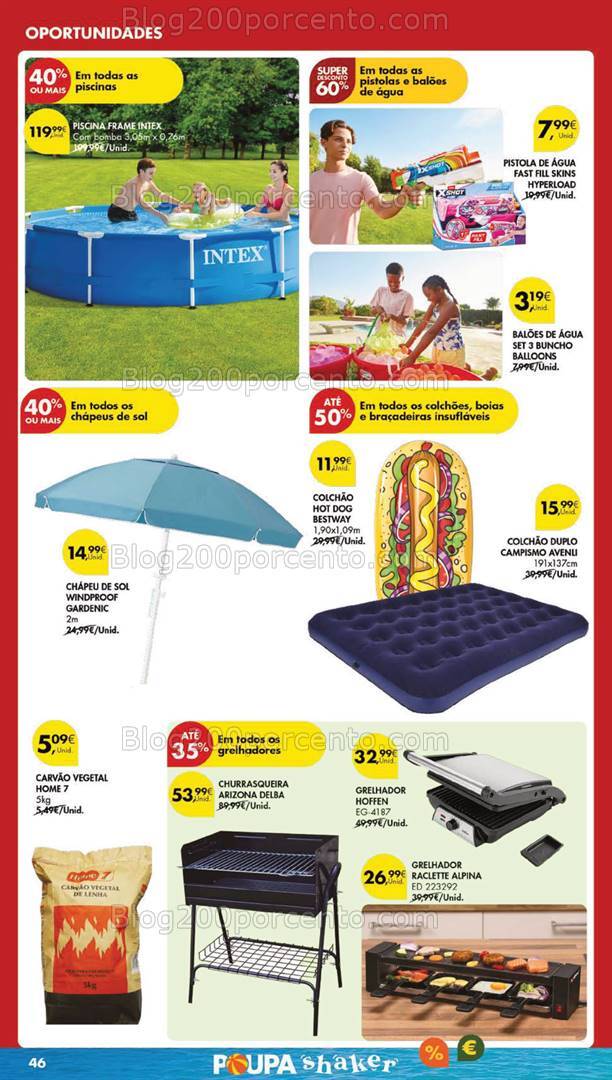 Antevisão Folheto PINGO DOCE Bazar Lojas Grandes Promoções de 23 a 29 julho