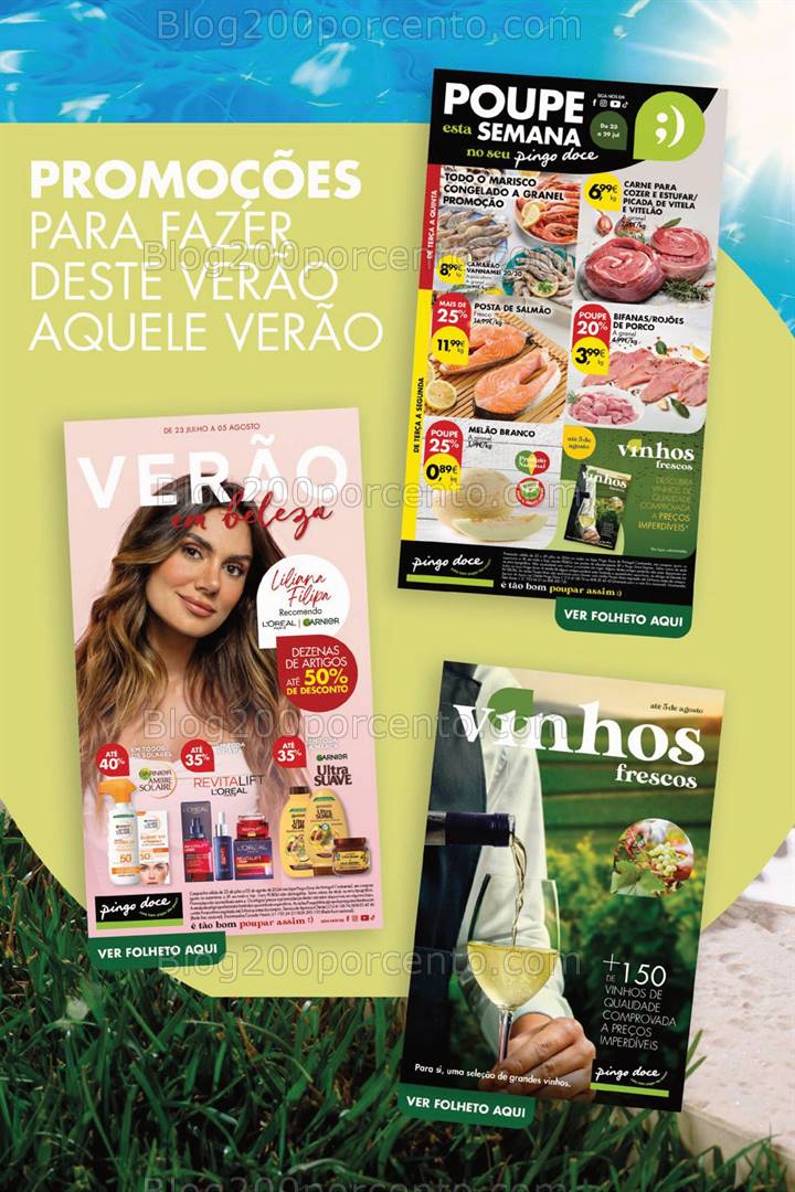 Antevisão Folheto PINGO DOCE  Promoções Fim de Semana - 26 a 29 julho