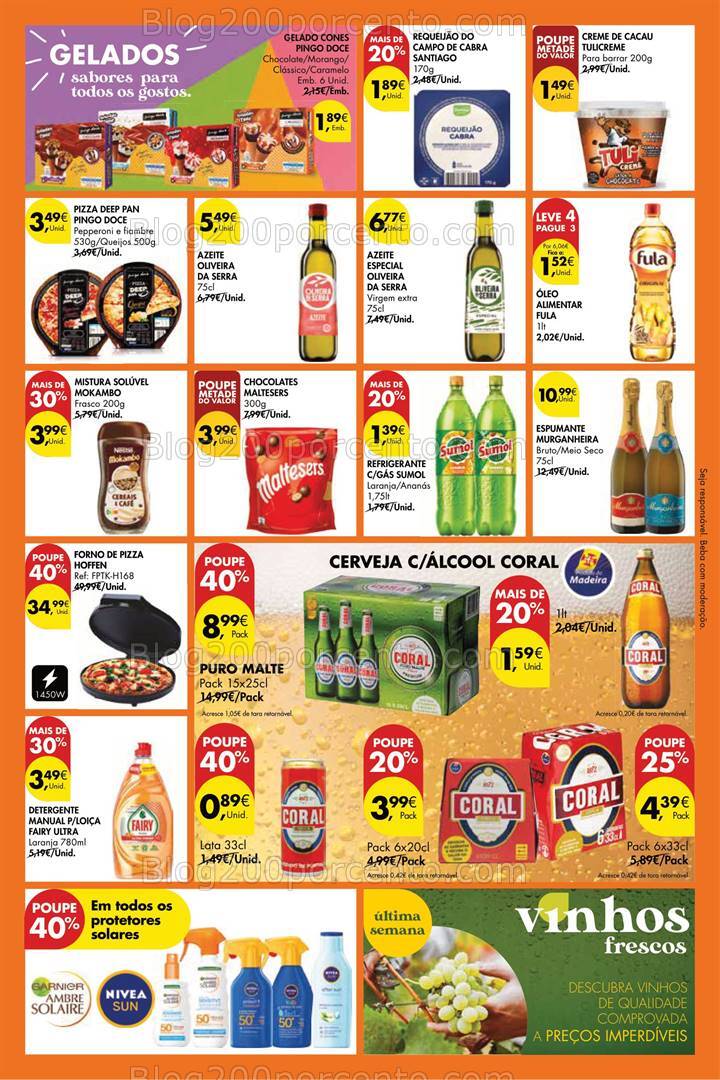 Antevisão Folheto PINGO DOCE Madeira Promoções Fim de Semana - 2 a 5 agosto