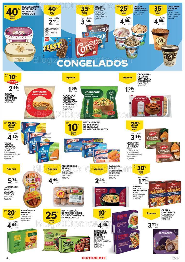 Antevisão Folheto CONTINENTE Açores Promoções de 4 a 17 julho