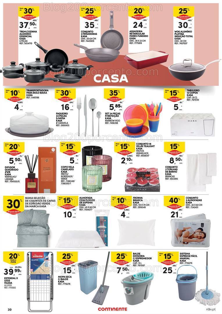 Antevisão Folheto CONTINENTE Açores Bazar Promoções de 4 a 17 julho