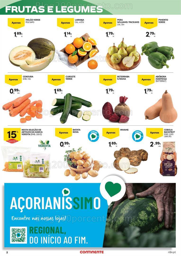 Antevisão Folheto CONTINENTE Açores Promoções de 18 a 31 julho