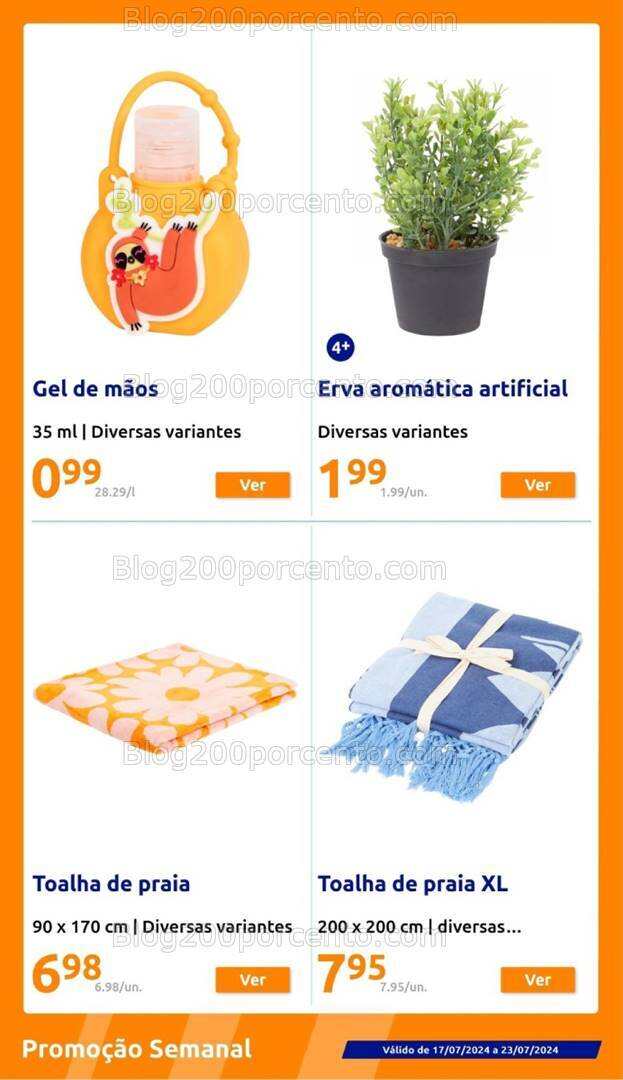 Antevisão Folheto ACTION Promoções de 17 a 23 julho