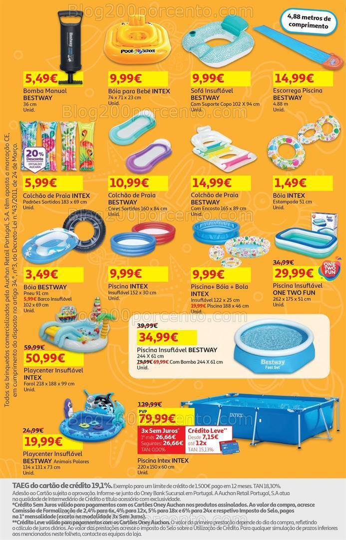 Antevisão Folheto AUCHAN Promoções de 23 julho a 5 agosto
