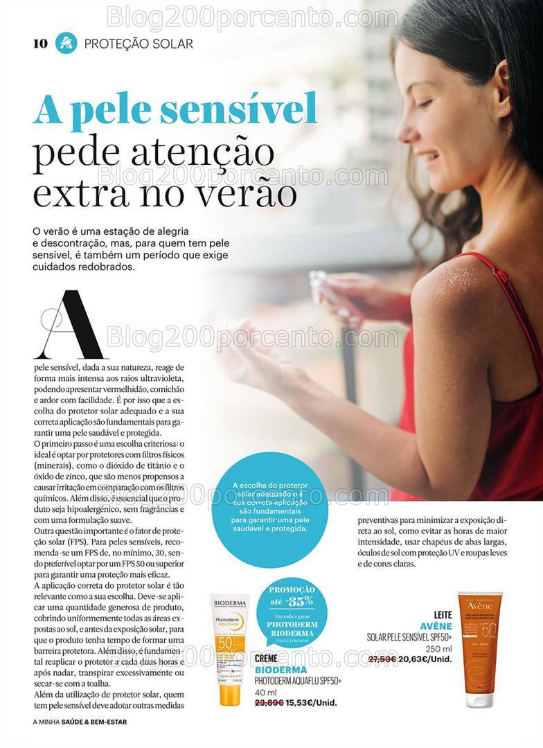 Antevisão Folheto AUCHAN Saúde e Bem-Estar Promoções de 5 agosto a 4 setembro