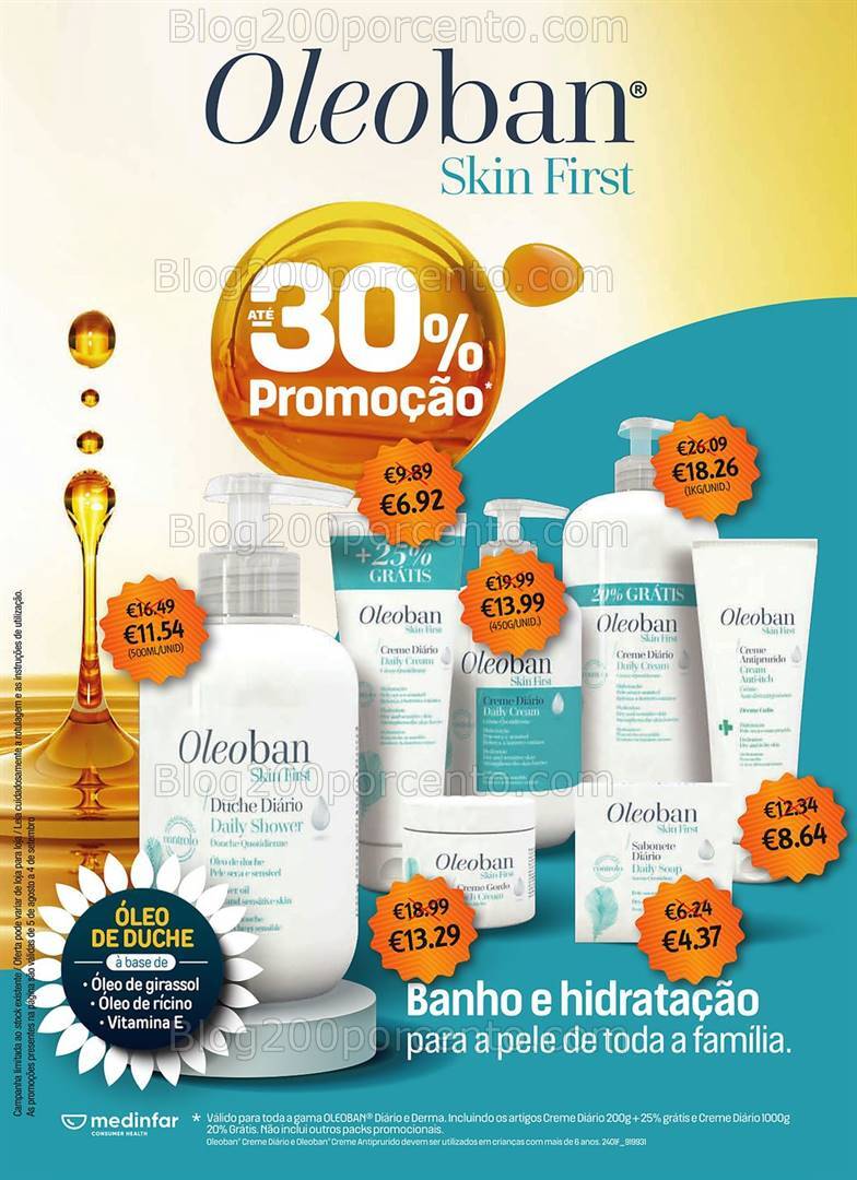 Antevisão Folheto AUCHAN Saúde e Bem-Estar Promoções de 5 agosto a 4 setembro