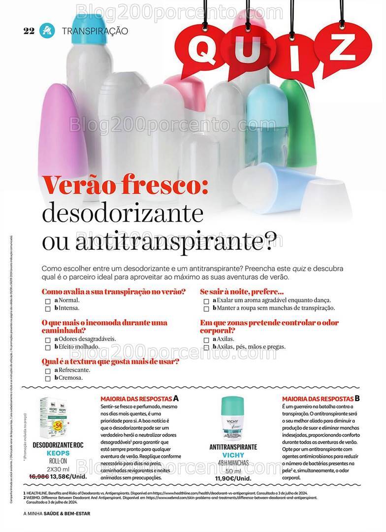 Antevisão Folheto AUCHAN Saúde e Bem-Estar Promoções de 5 agosto a 4 setembro