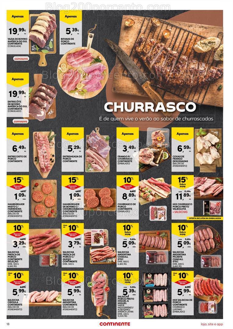 Antevisão Folheto CONTINENTE Promoções de 16 a 22 julho
