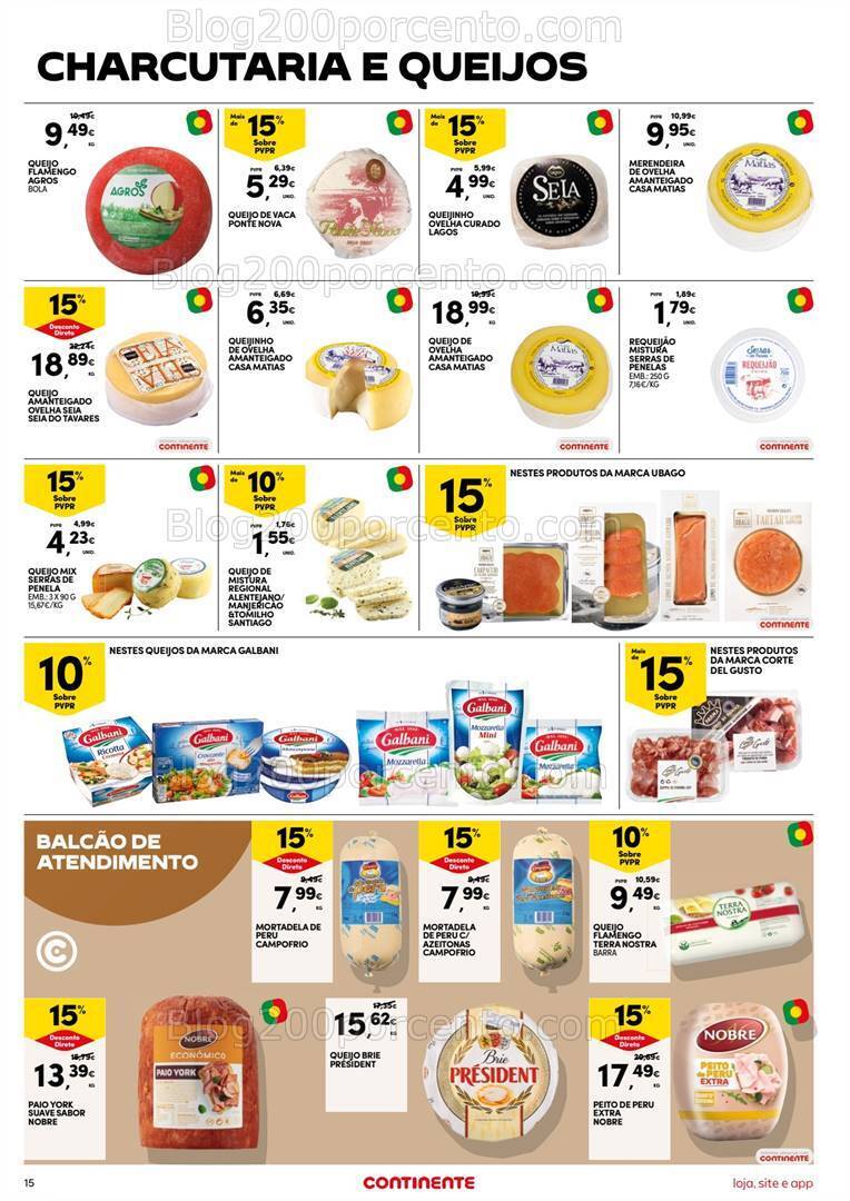 Antevisão Folheto CONTINENTE Promoções de 16 a 22 julho