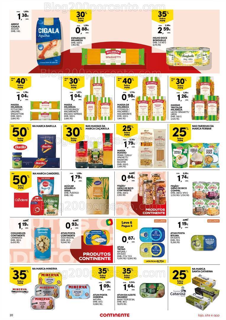 Antevisão Folheto CONTINENTE Promoções de 16 a 22 julho