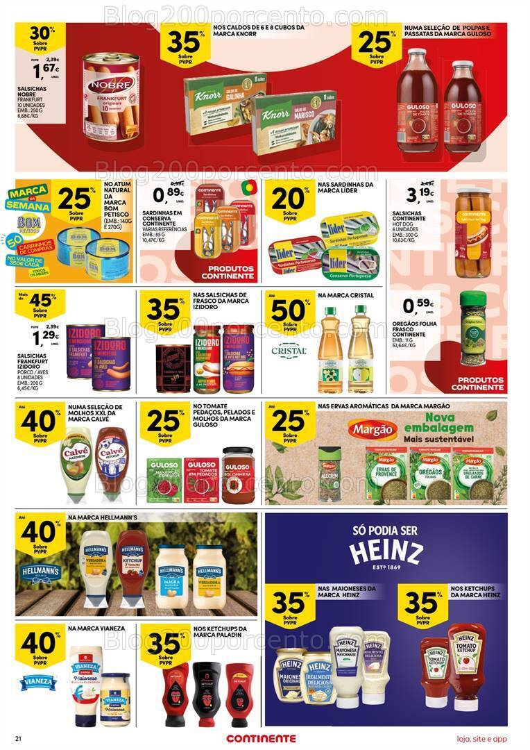 Antevisão Folheto CONTINENTE Promoções de 16 a 22 julho