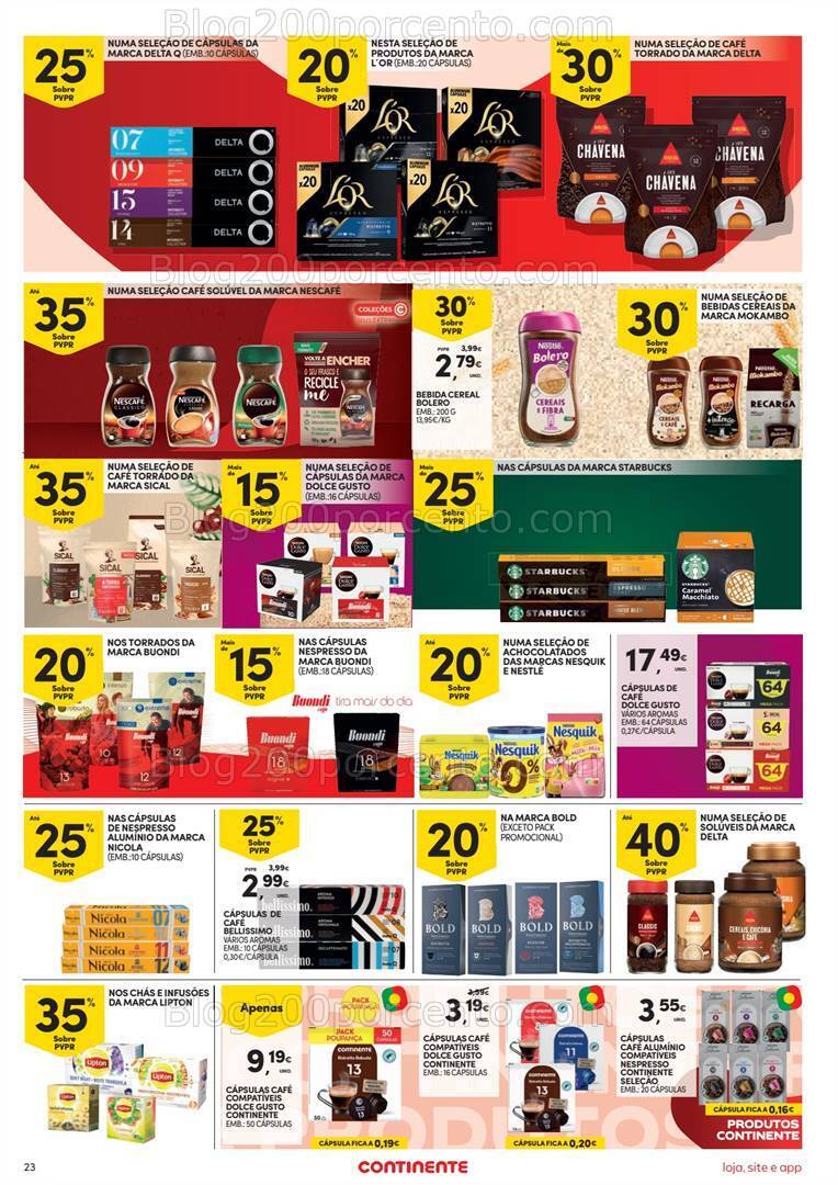 Antevisão Folheto CONTINENTE Promoções de 16 a 22 julho