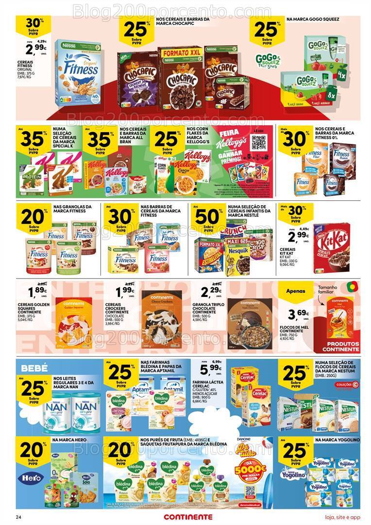 Antevisão Folheto CONTINENTE Promoções de 16 a 22 julho