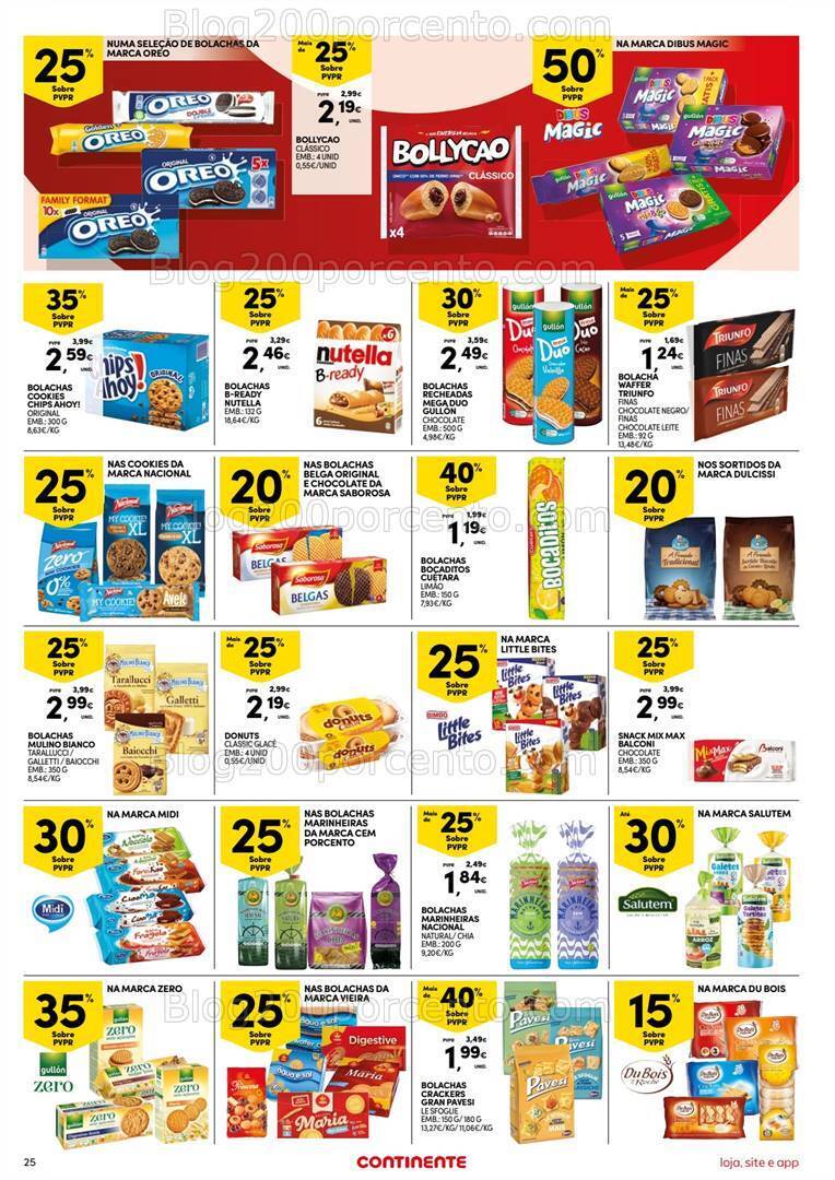 Antevisão Folheto CONTINENTE Promoções de 16 a 22 julho