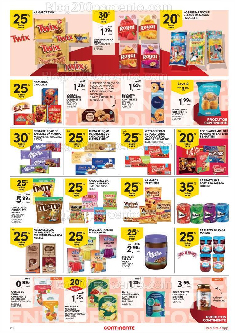 Antevisão Folheto CONTINENTE Promoções de 16 a 22 julho