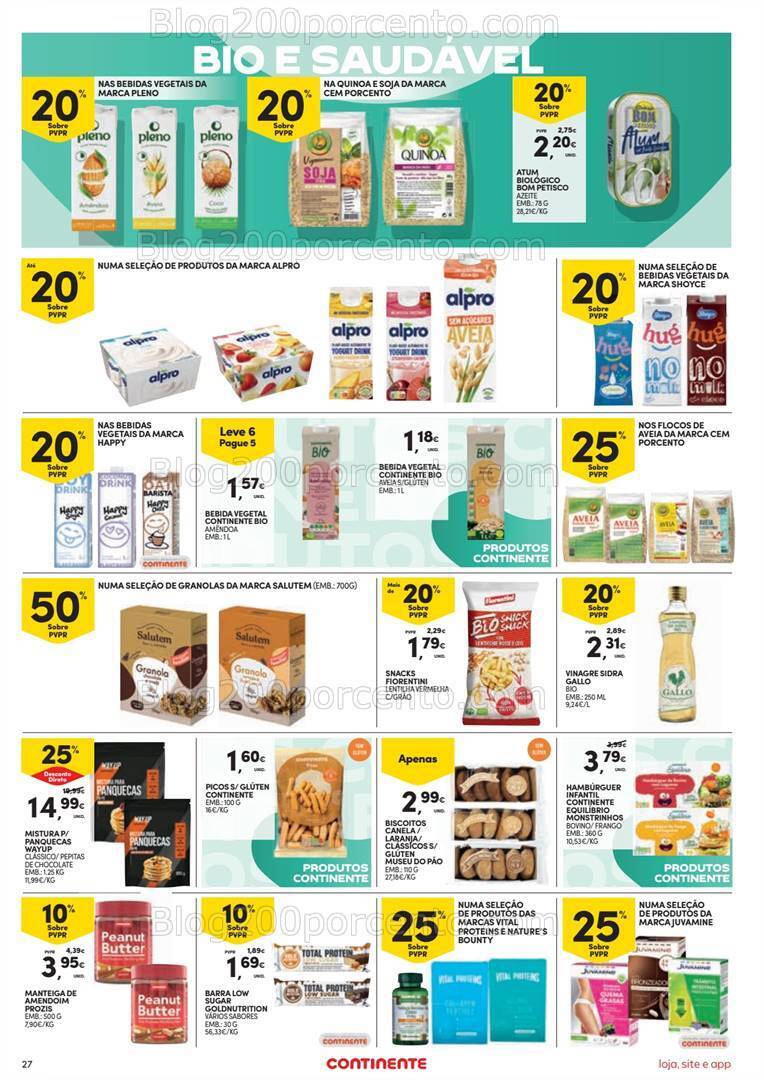 Antevisão Folheto CONTINENTE Promoções de 16 a 22 julho