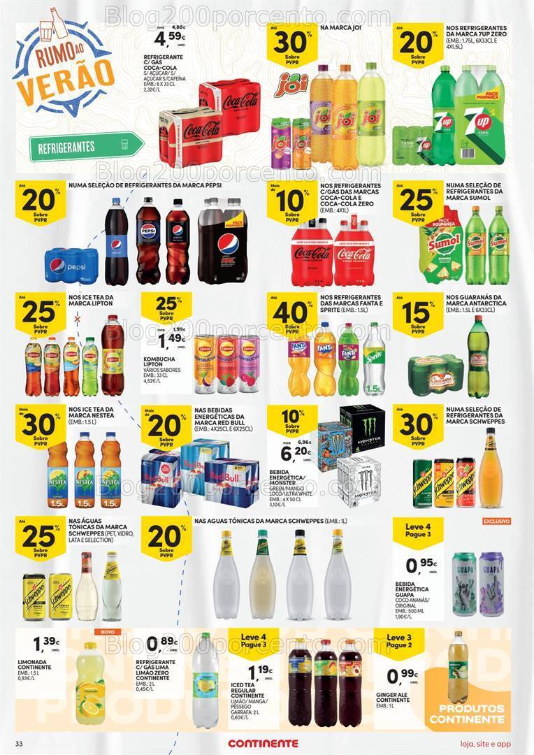 Antevisão Folheto CONTINENTE Promoções de 16 a 22 julho