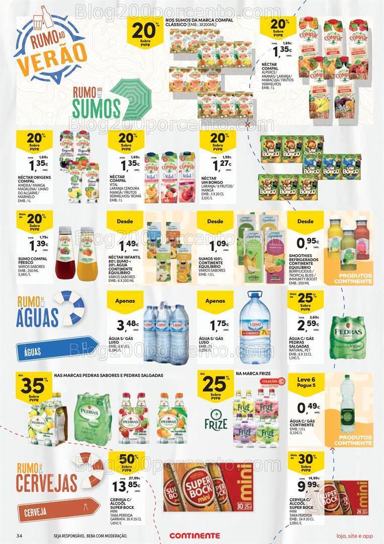 Antevisão Folheto CONTINENTE Promoções de 16 a 22 julho
