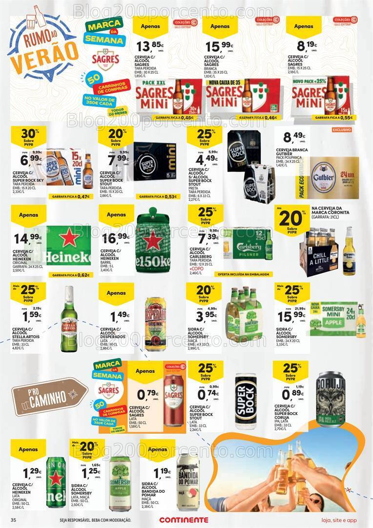 Antevisão Folheto CONTINENTE Promoções de 16 a 22 julho