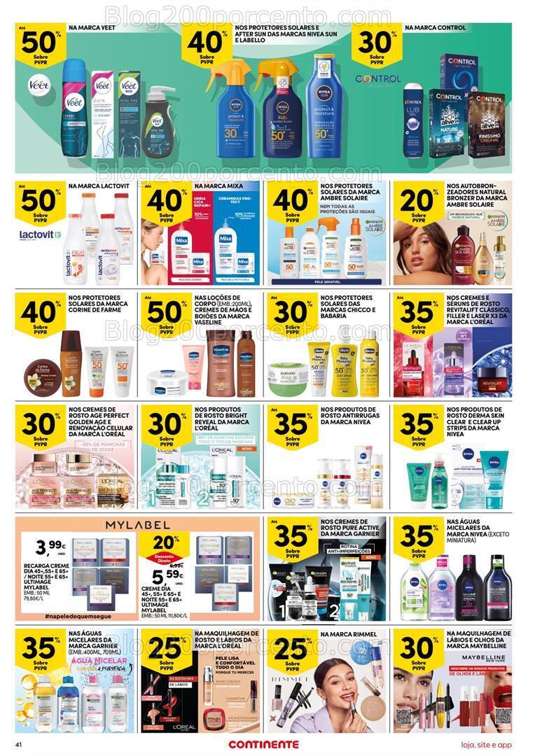 Antevisão Folheto CONTINENTE Promoções de 16 a 22 julho