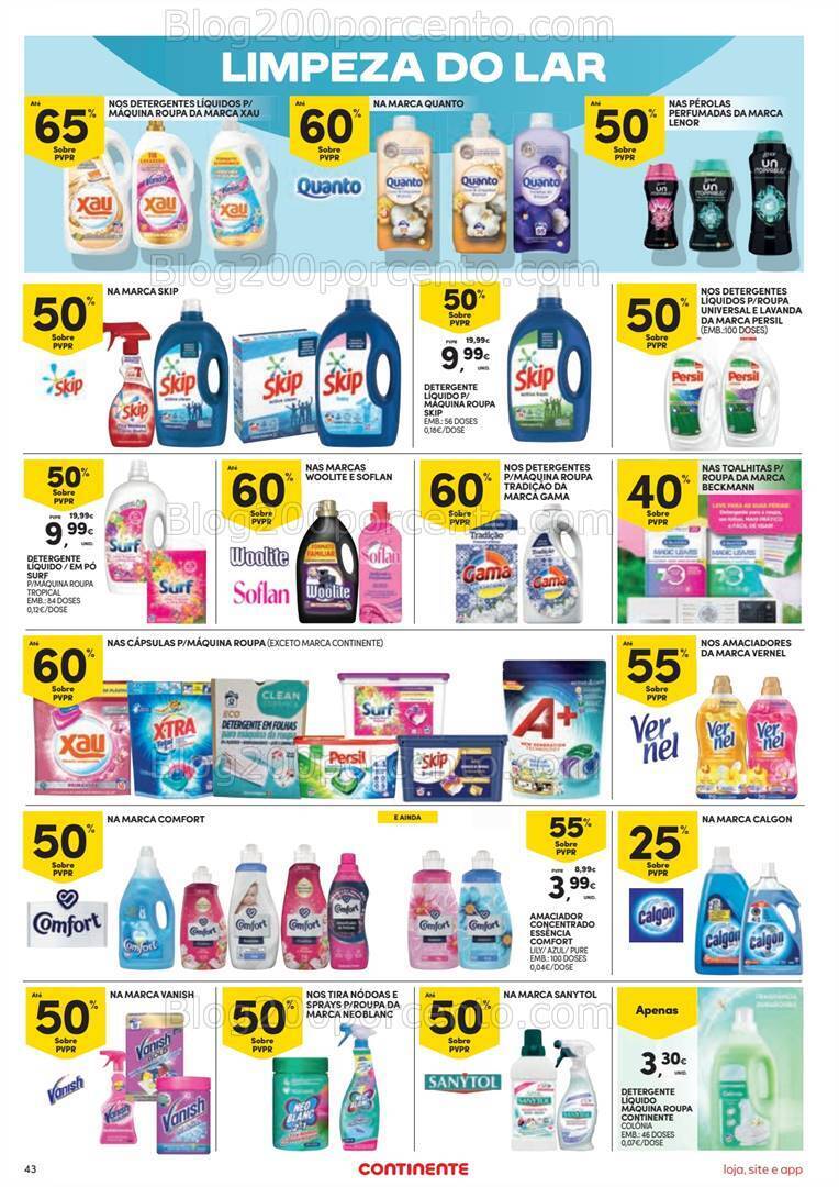 Antevisão Folheto CONTINENTE Promoções de 16 a 22 julho