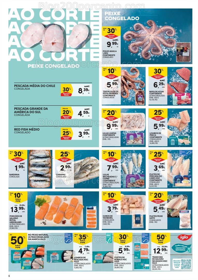 Antevisão Folheto CONTINENTE Promoções de 16 a 22 julho