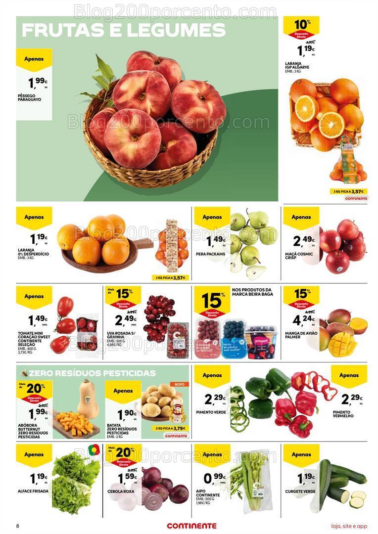 Antevisão Folheto CONTINENTE Promoções de 16 a 22 julho