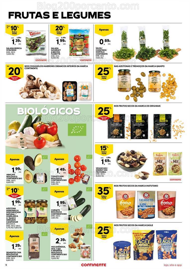 Antevisão Folheto CONTINENTE Promoções de 16 a 22 julho