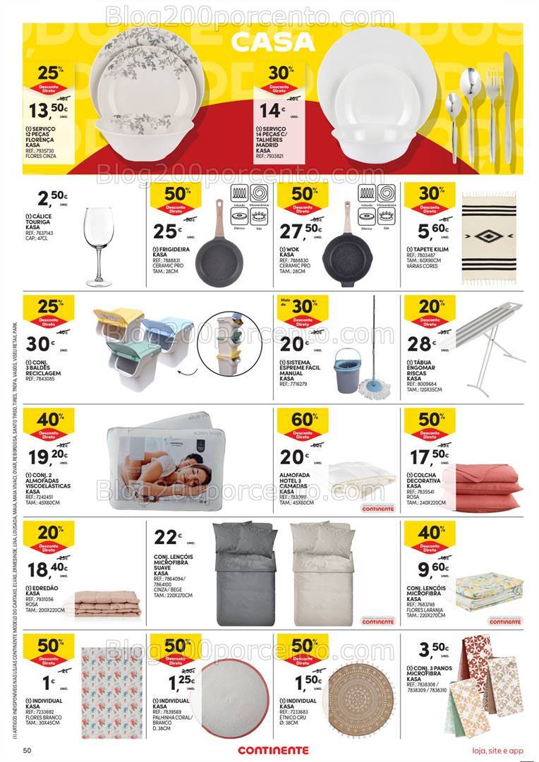 Antevisão Folheto CONTINENTE Bazar Promoções de 30 julho a 5 agosto