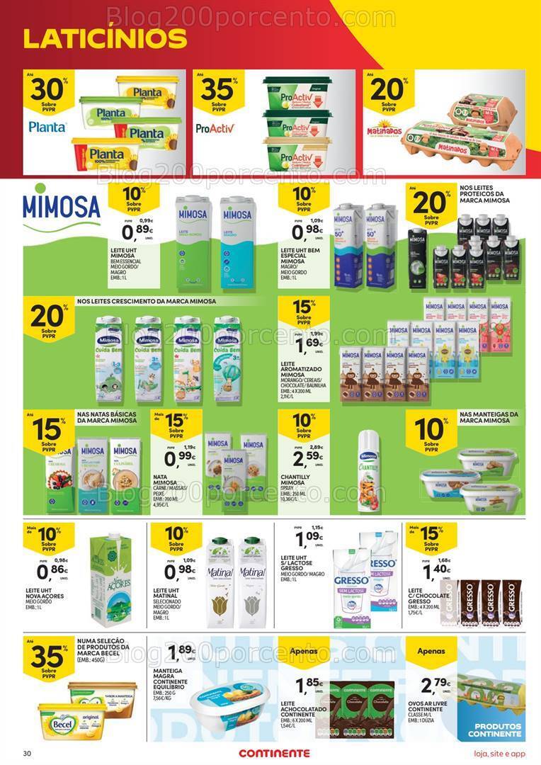 Antevisão Folheto CONTINENTE Promoções de 9 a 15 julho