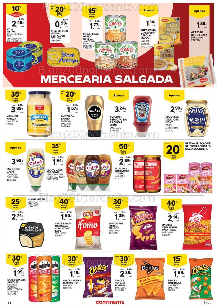 Antevisão Folheto CONTINENTE Açores Promoções de 1 a 14 agosto