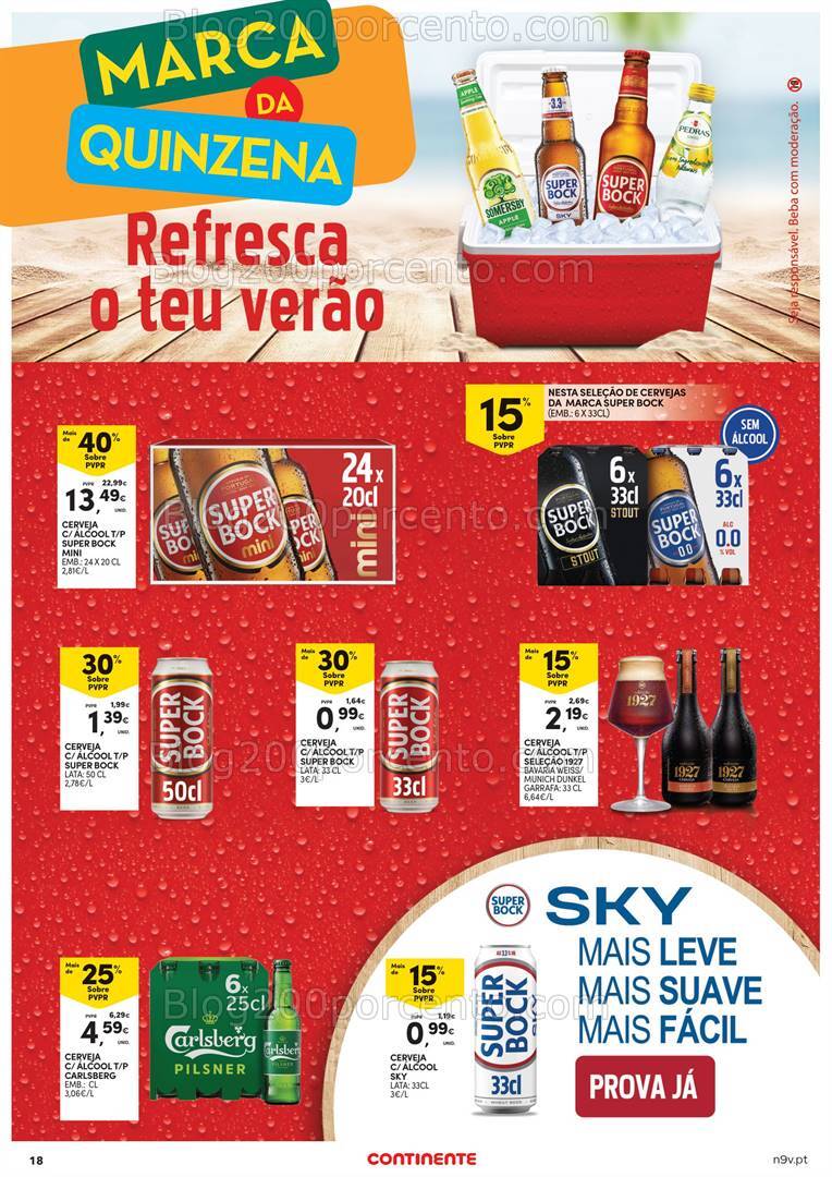 Antevisão Folheto CONTINENTE Açores Promoções de 1 a 14 agosto
