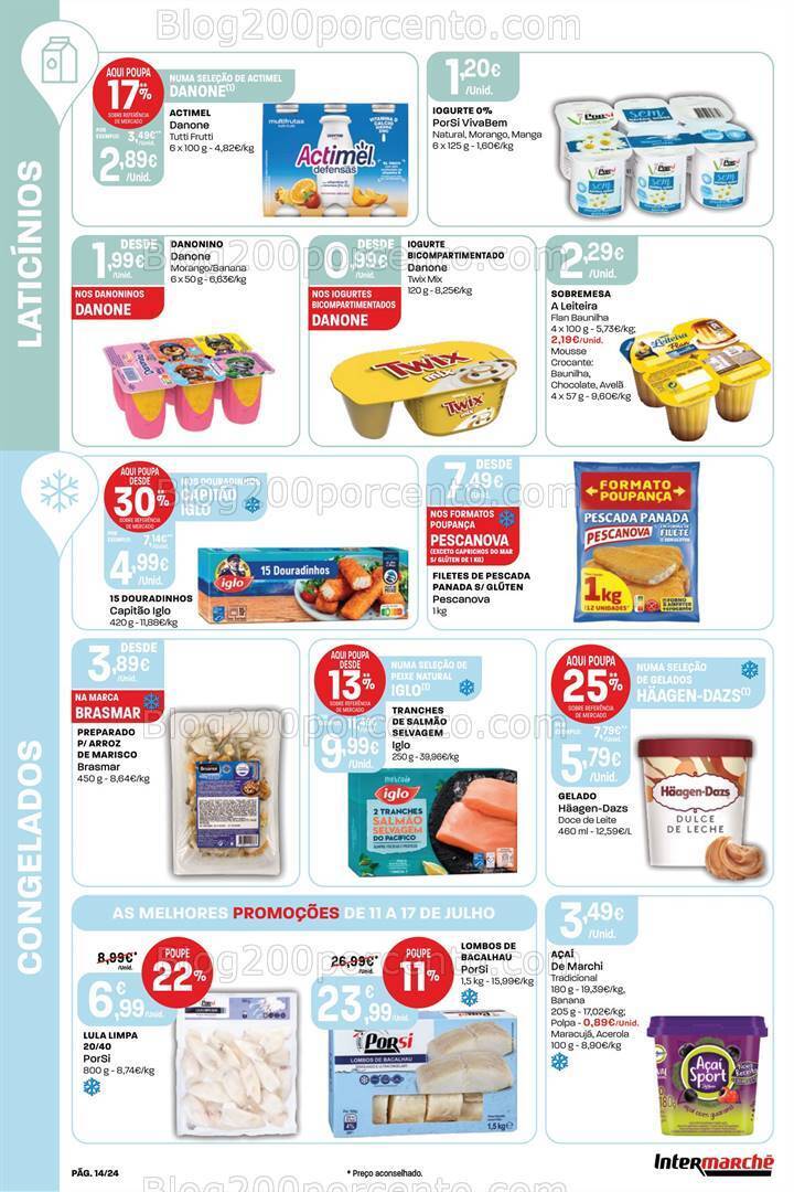 Antevisão Folheto INTERMARCHÉ Super Promoções de 11 a 17 julho