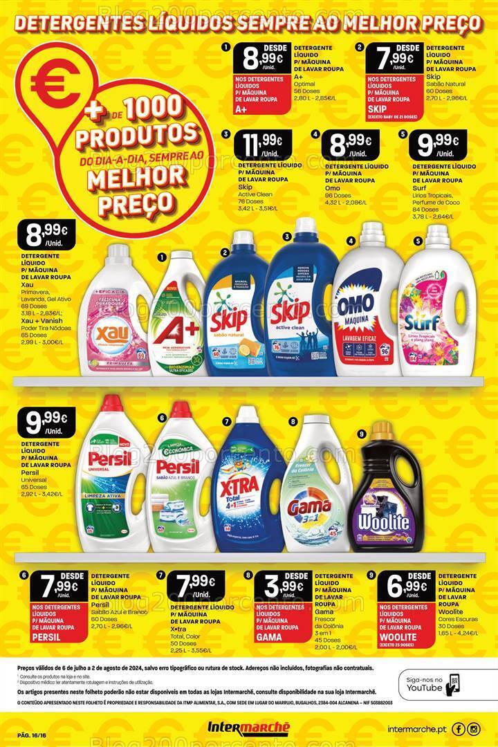 Antevisão Folheto INTERMARCHÉ Especial Promoções até 6 julho a 2 agosto