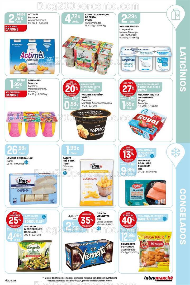 Antevisão Folheto INTERMARCHÉ Super Promoções de 25 a 31 julho