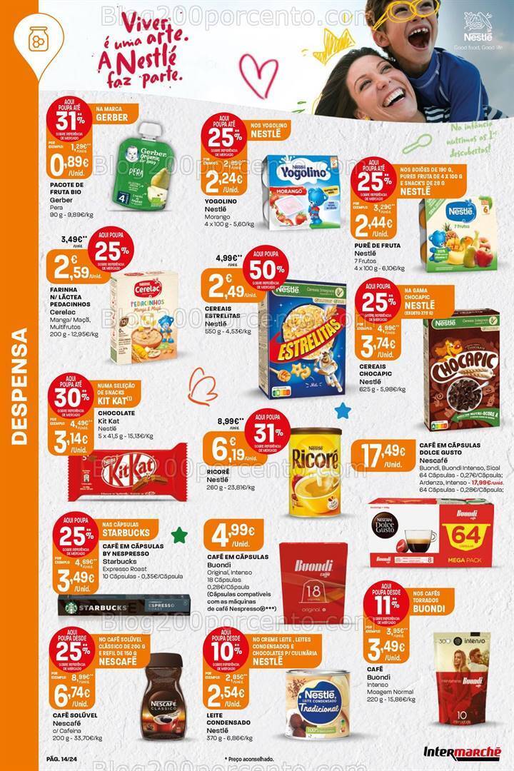 Antevisão Folheto INTERMARCHÉ Super Promoções de 25 a 31 julho