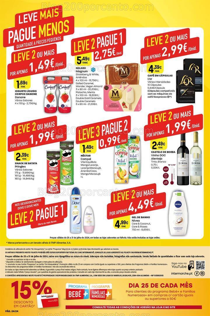 Antevisão Folheto INTERMARCHÉ Super Promoções de 25 a 31 julho