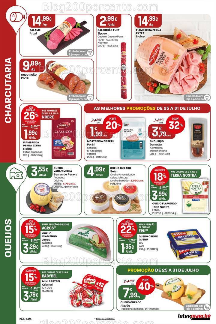 Antevisão Folheto INTERMARCHÉ Super Promoções de 25 a 31 julho