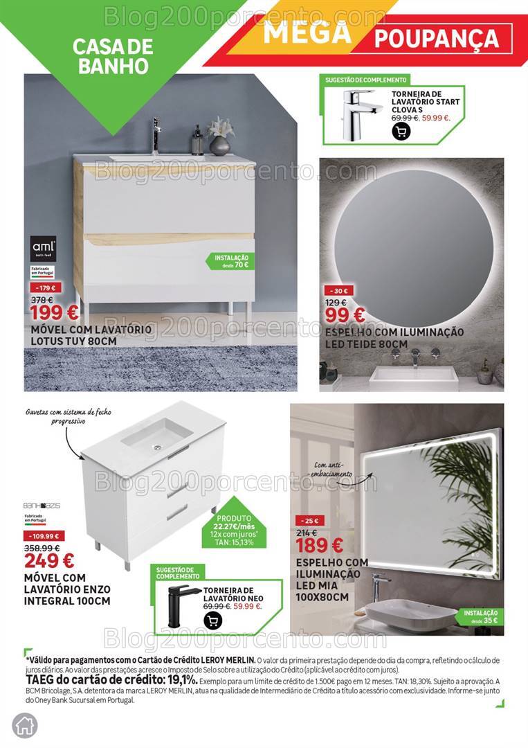 Antevisão Folheto LEROY MERLIN Promoções de 25 julho a 20 agosto