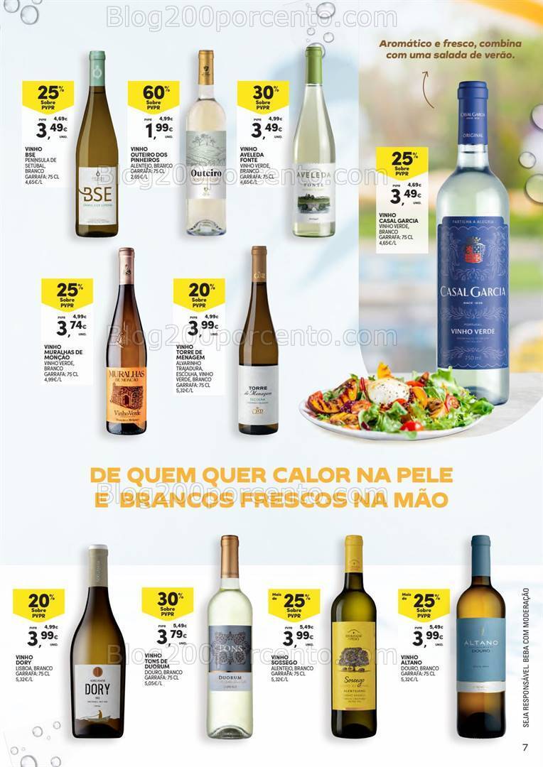 Antevisão Folheto CONTINENTE Petiscos de Verão Promoções de 23 julho a 11 agosto