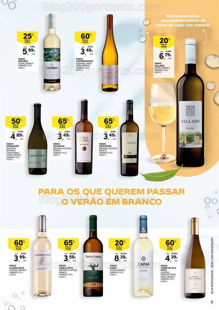 Antevisão Folheto CONTINENTE Petiscos de Verão Promoções de 23 julho a 11 agosto