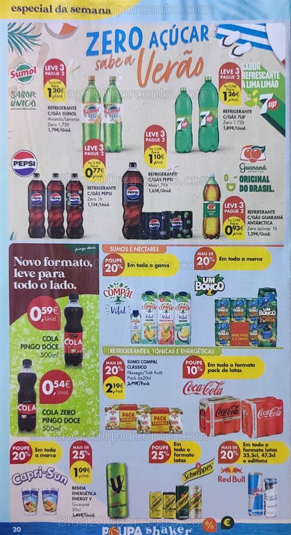 Antevisão Folheto PINGO DOCE Promoções de 16 a 22 julho