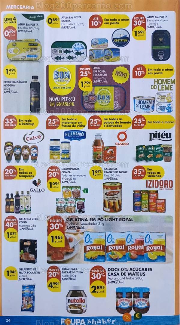 Antevisão Folheto PINGO DOCE Promoções de 16 a 22 julho