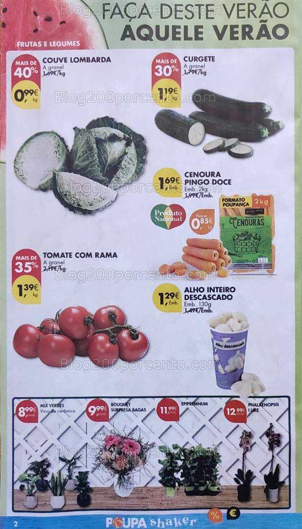 Antevisão Folheto PINGO DOCE Promoções de 23 a 29 julho