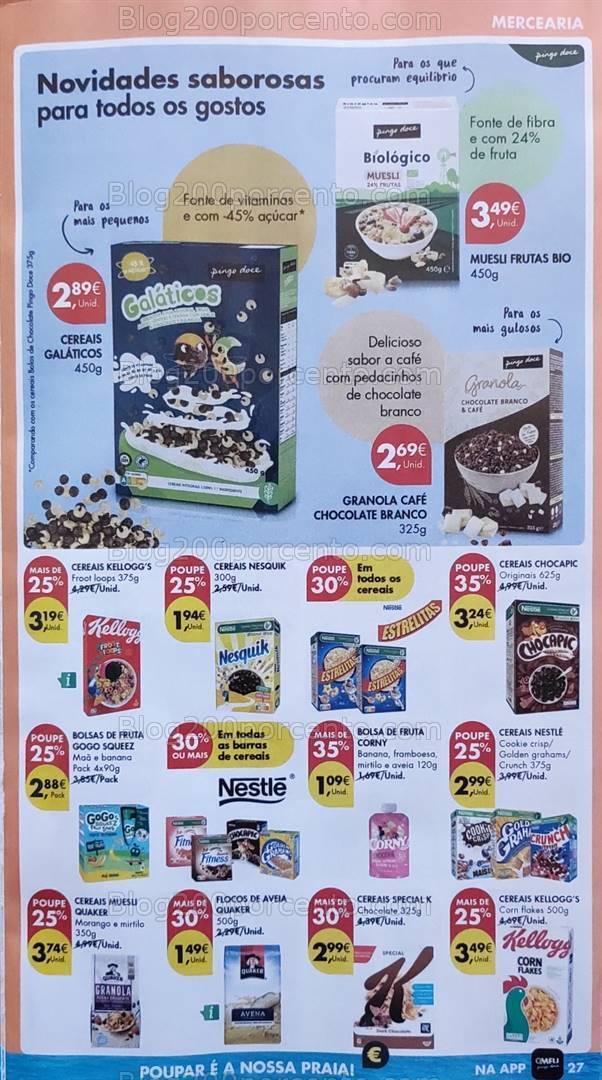 Antevisão Folheto PINGO DOCE Promoções de 23 a 29 julho